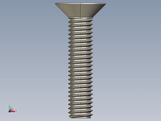 Screw_ISO_10642_M3x14_A2.STEP前视缩略图