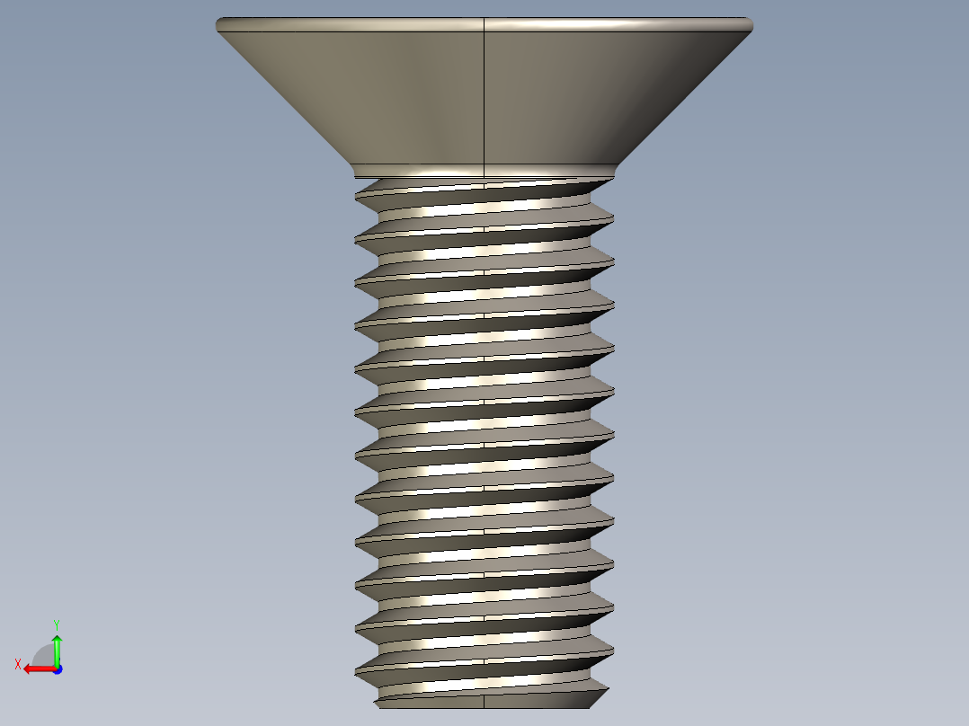Screw_ISO_10642_M3x8_A2.STEP后视图