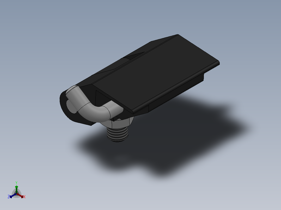 铰链、(11)正等轴测图