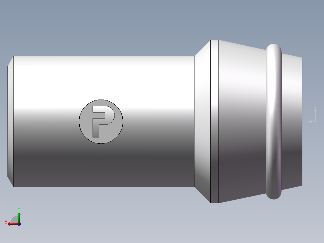 90度焊接接头、SKA20X3后视图