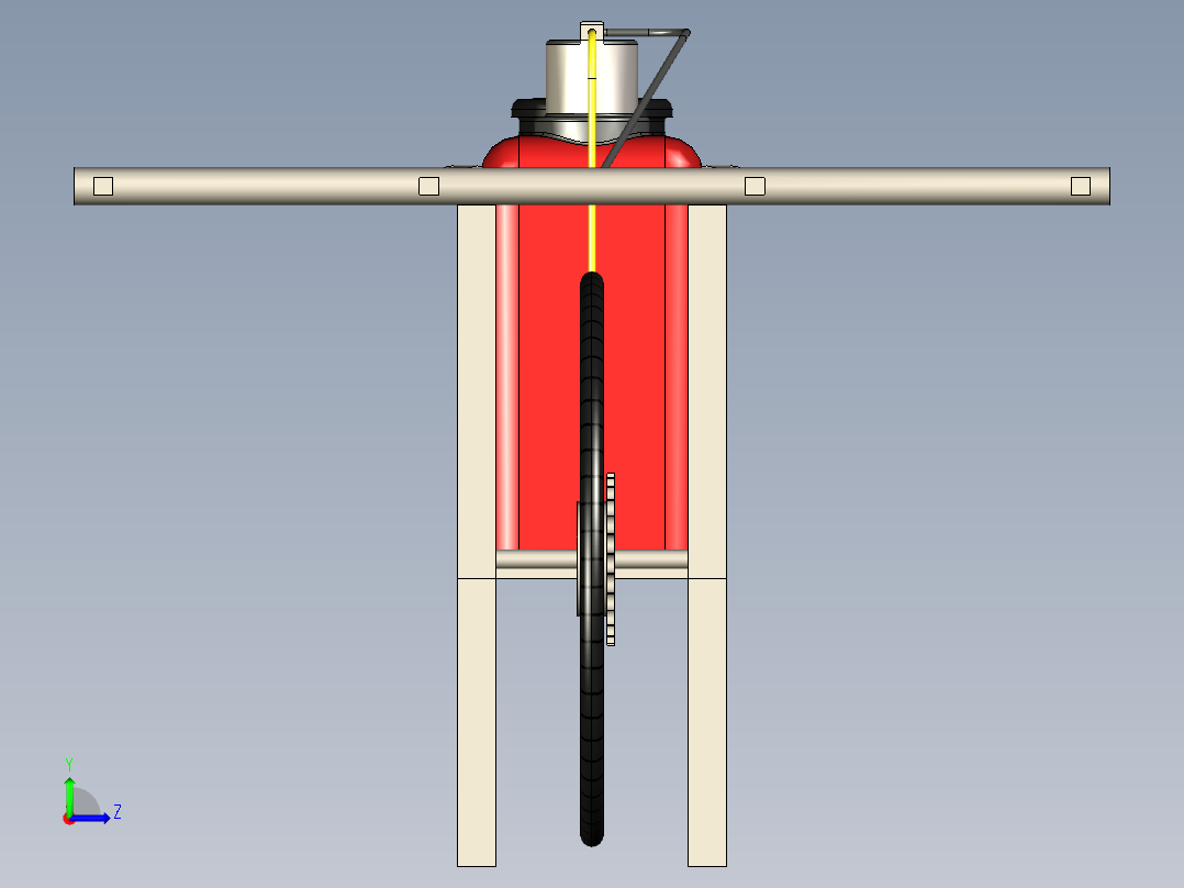 B2004437-农业喷雾机左视图