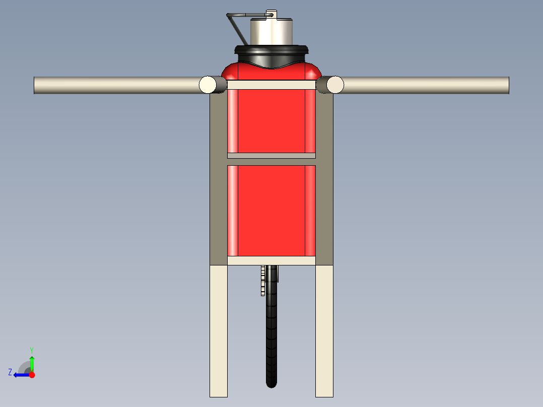 B2004437-农业喷雾机右视图