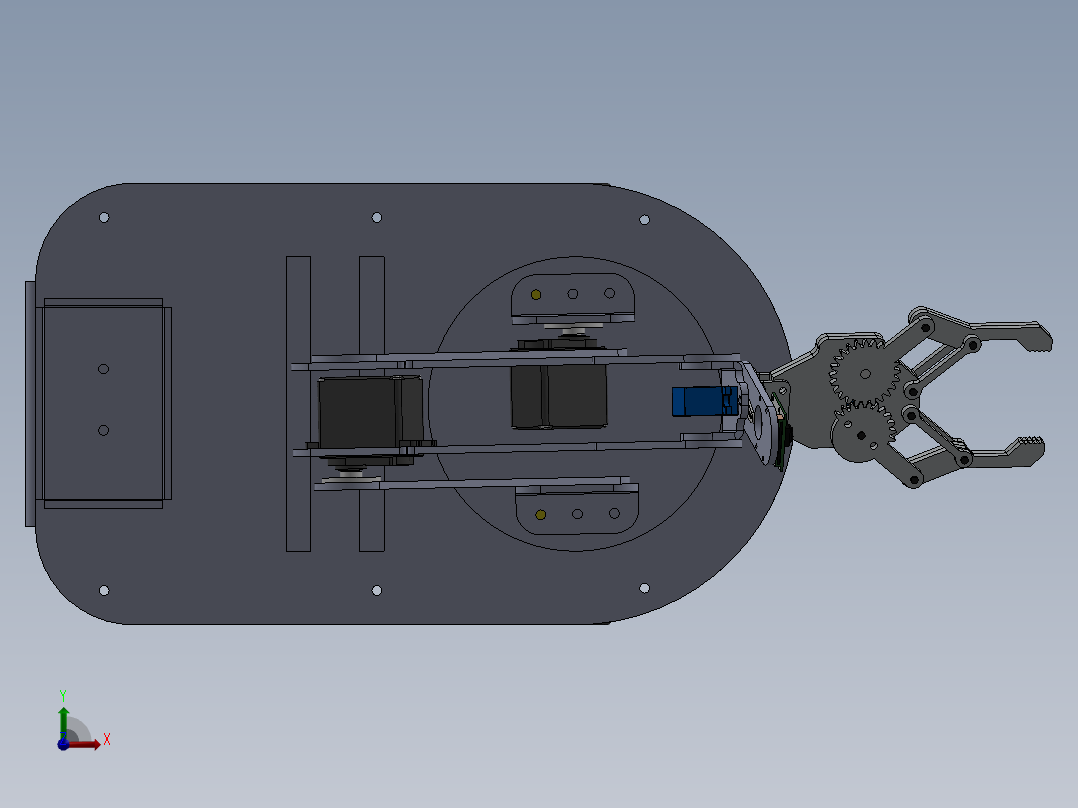 AGV小车、AGV(66)前视图