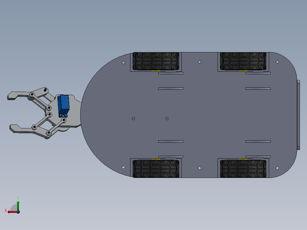 AGV小车、AGV(66)后视图