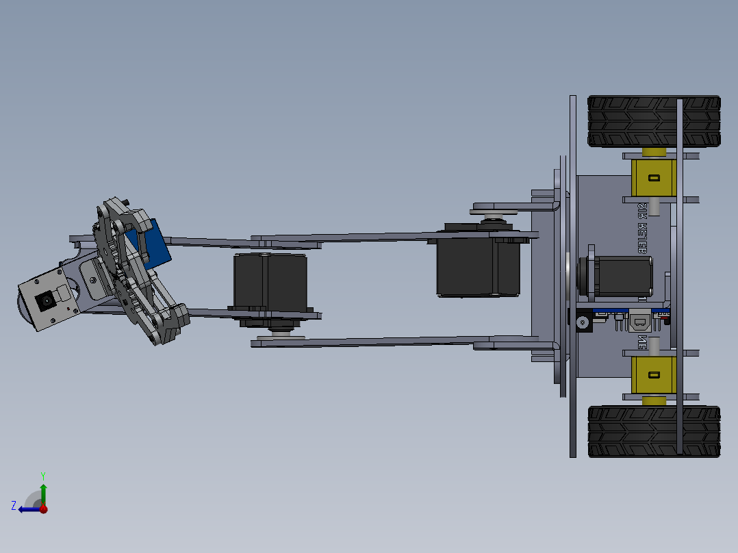 AGV小车、AGV(66)右视图