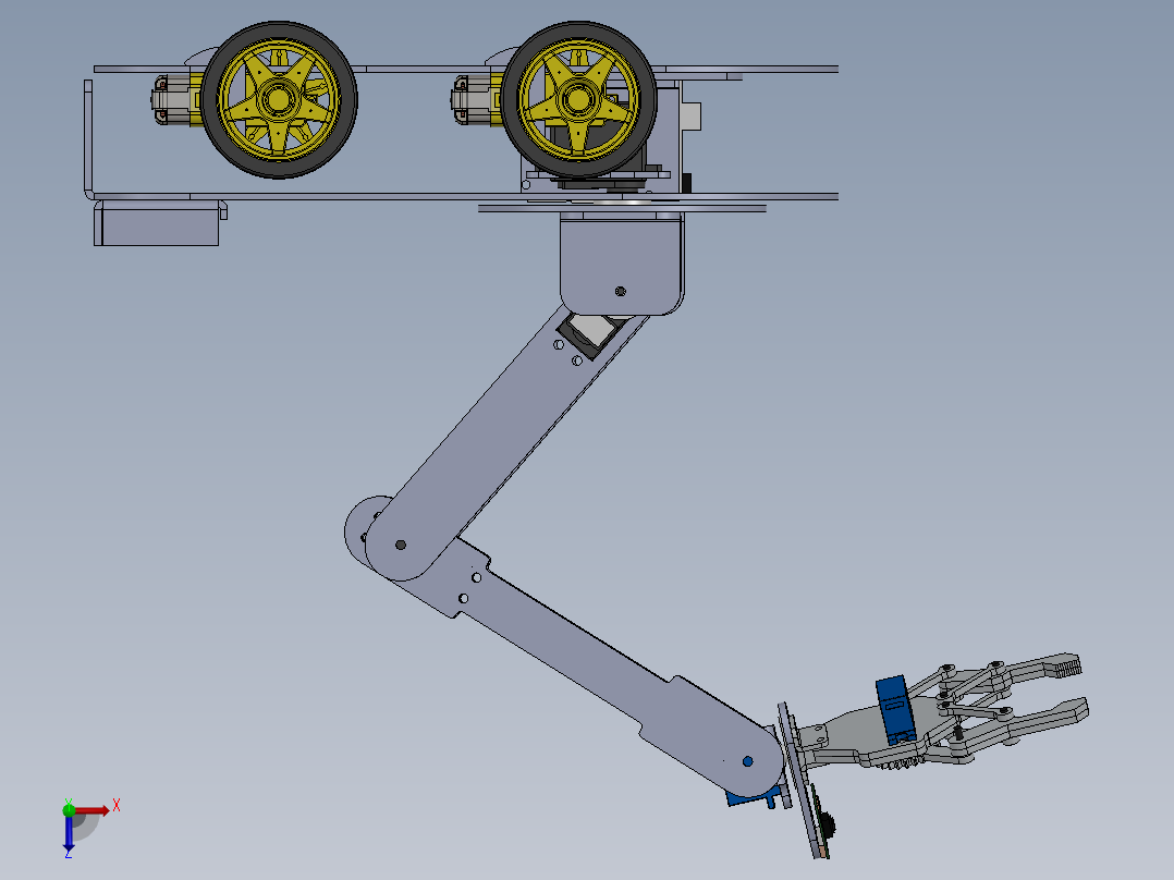 AGV小车、AGV(66)俯视图
