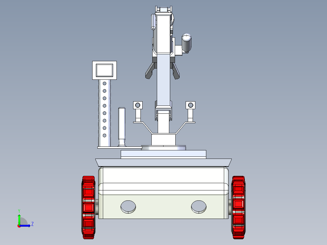 B3003966-遥控无人潜水器左视图