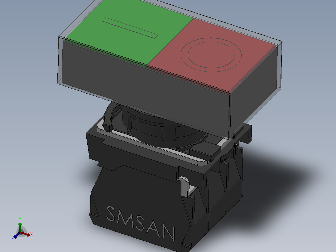 带防水罩[GQB4-EA9134]按钮开关