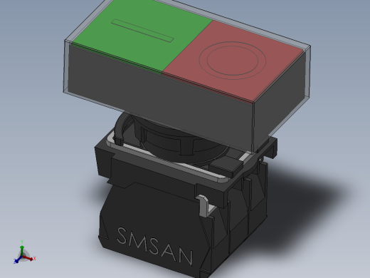 带防水罩[GQB4-EA9134]按钮开关