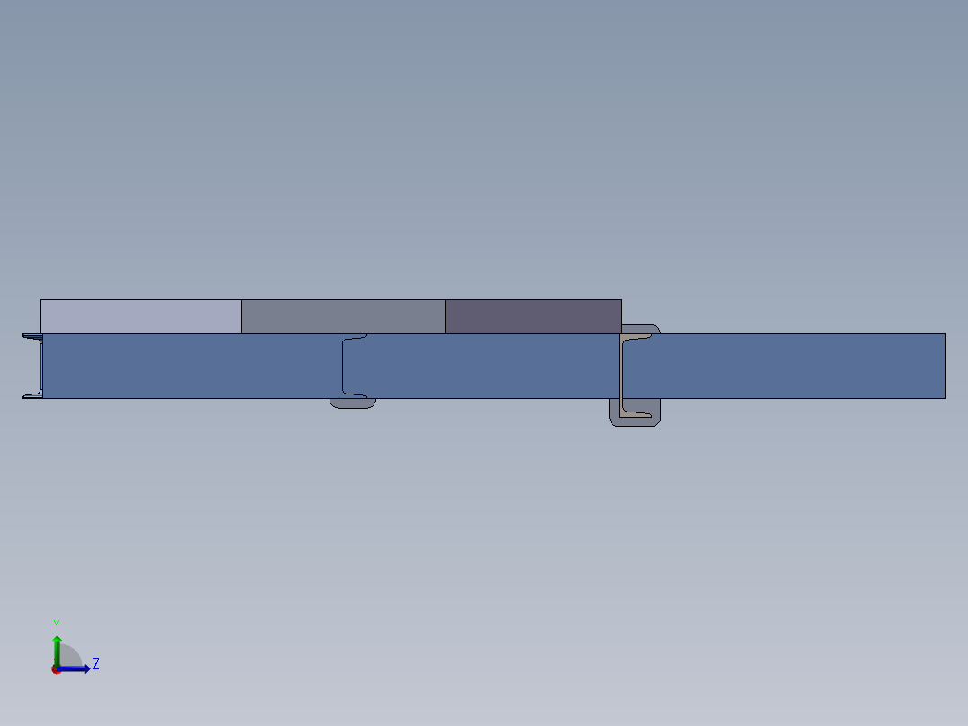 钢结构FPPM12C-PF17-P01Z左视图