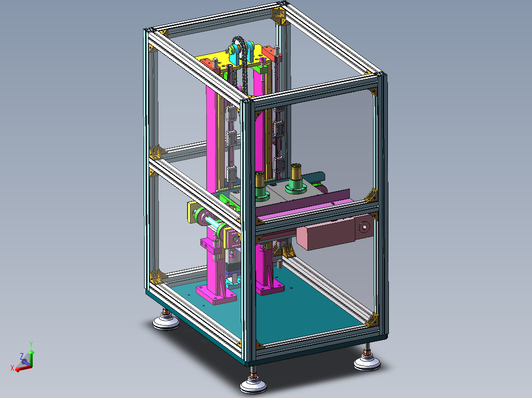 气动升降输送机