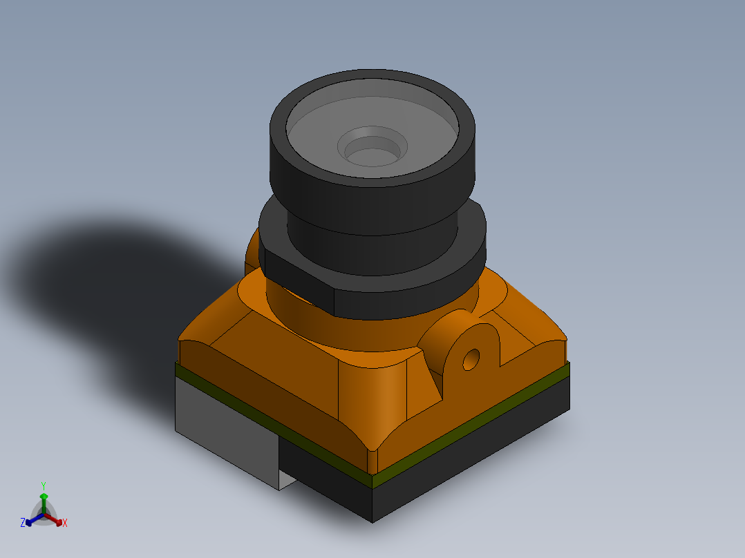 相机正等轴测图