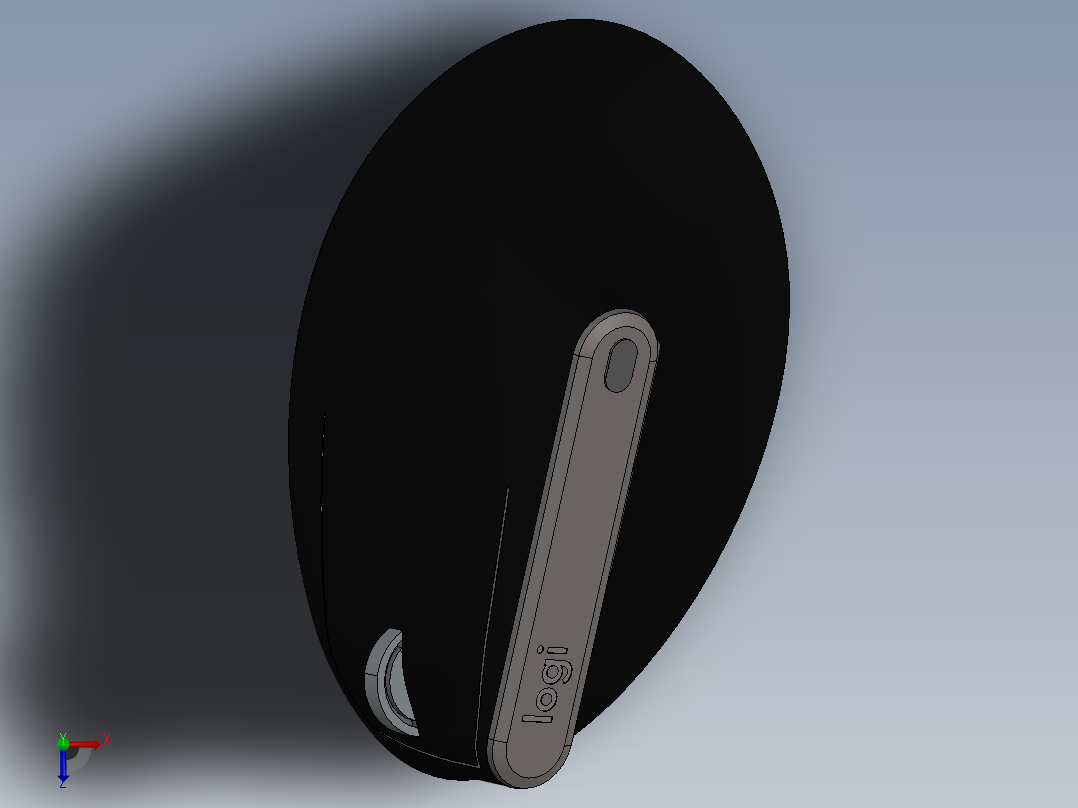 罗技MX垂直22俯视图