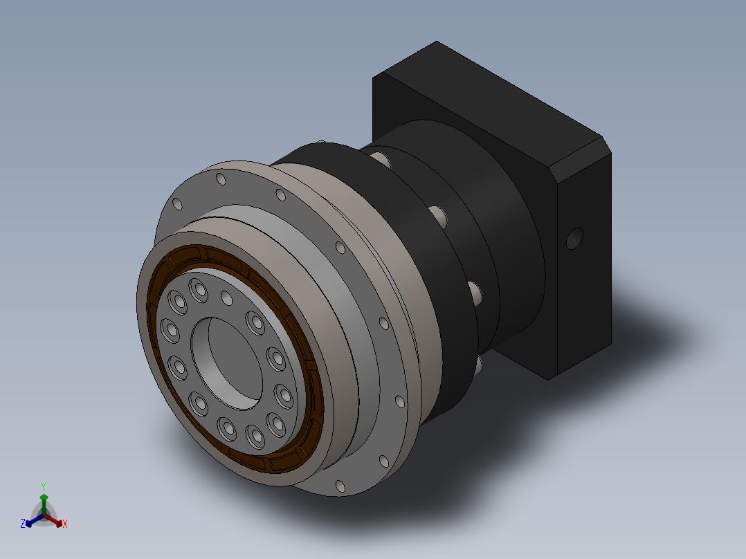 盘式输出精密行星减速机