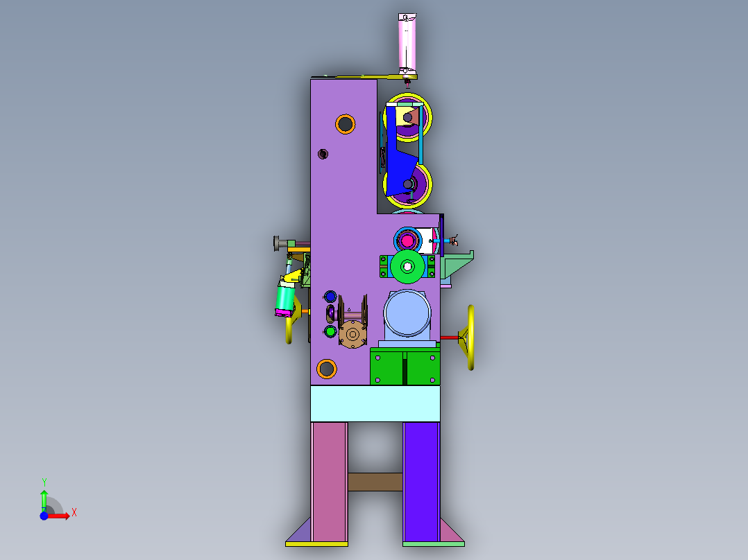 均匀涂胶装置涂布机前视图
