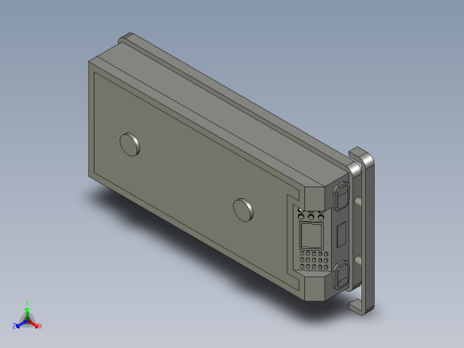 潜伏式AGV小车正等轴测缩略图