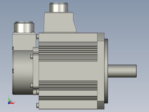 松下-伺服电机MHME152SCH2前视缩略图