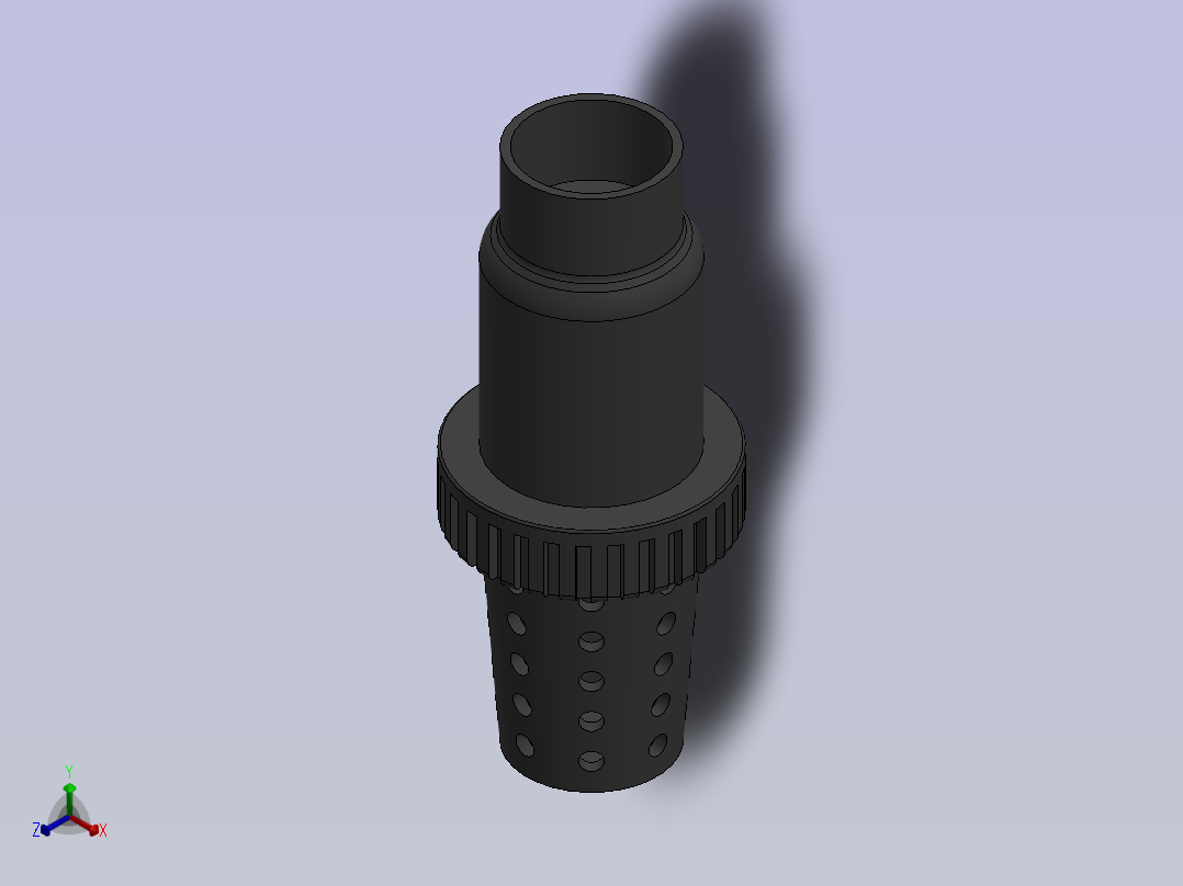 VALVE_DN50_PN10_U-PVC正等轴测图