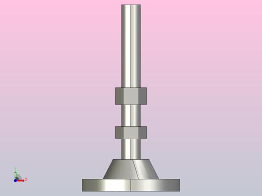 DGT80-M16-L100-C2 DGT80金属调整脚蹄前视缩略图