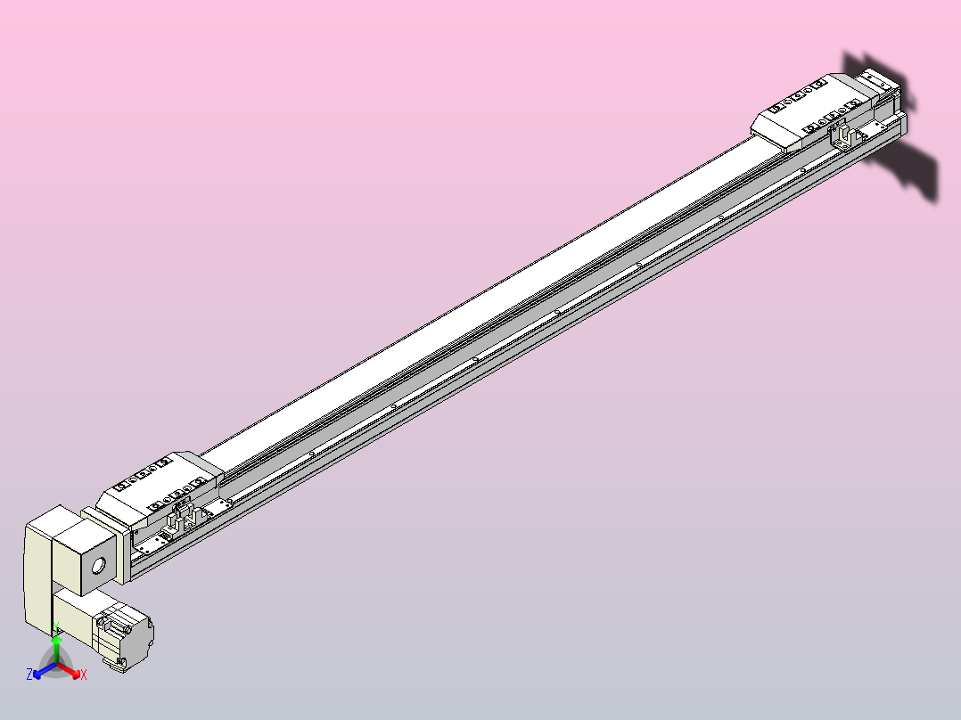 皮带直线轴双滑块型TPA-GCBS-50-P42-L325-LP-M10-N3主视图