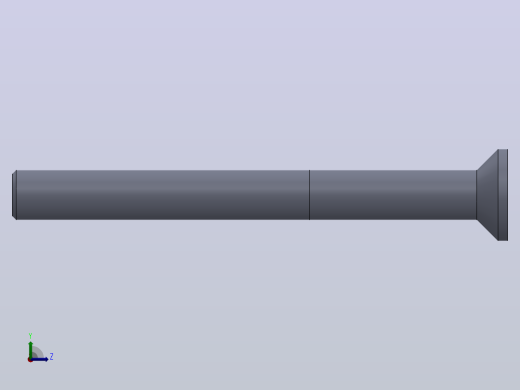 多套GBT65-GBT2674机螺钉3D模型Solidworks设计左视缩略图