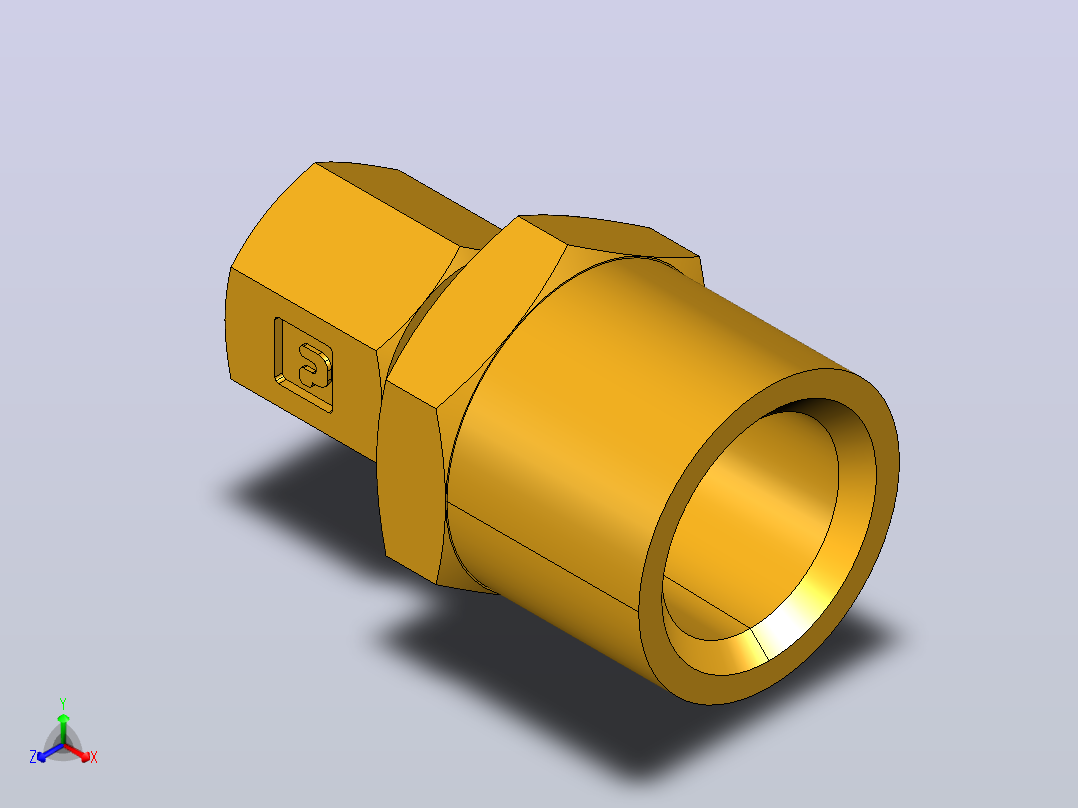 母接头66C 3 4主视图