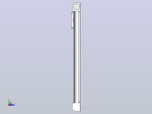 带式直线轴半闭式TPA-ONB-140-256-L1150-DL-J90-N3左视缩略图