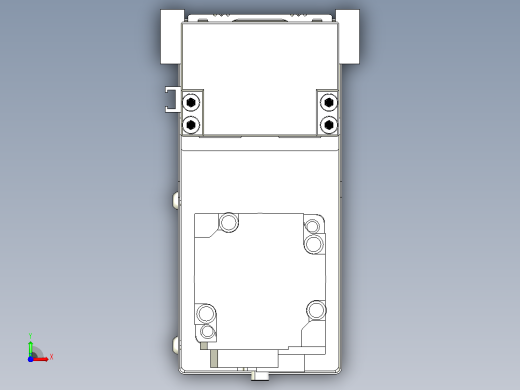 钢基模组TPA-KNR-5002C-300A1-MP-H1S0前视缩略图