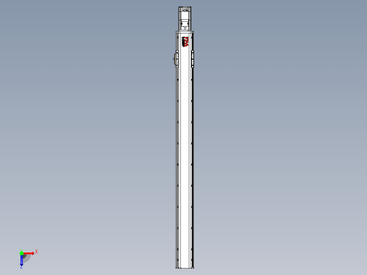 日规模组半封闭丝杆TPA-HNR-85D-1610C-L900-M-C-P20-N3俯视缩略图