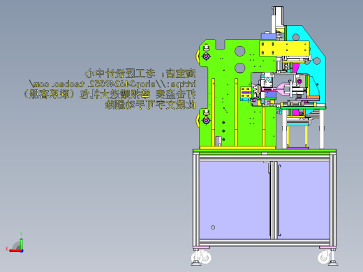 电线贴胶纸机自动贴胶带设备贴标机后视缩略图