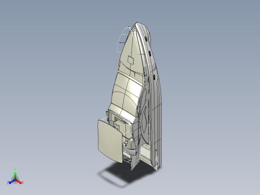 私人豪华游艇3D模型