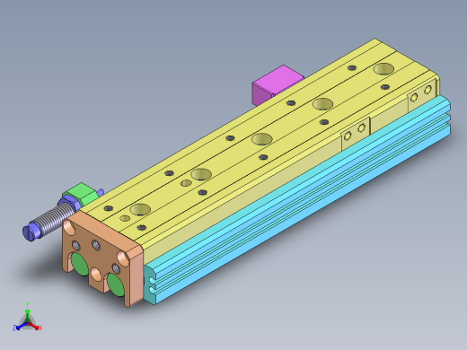 治具常用标准件3D图