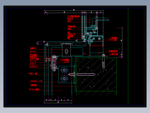 玻璃幕墙2节点图4