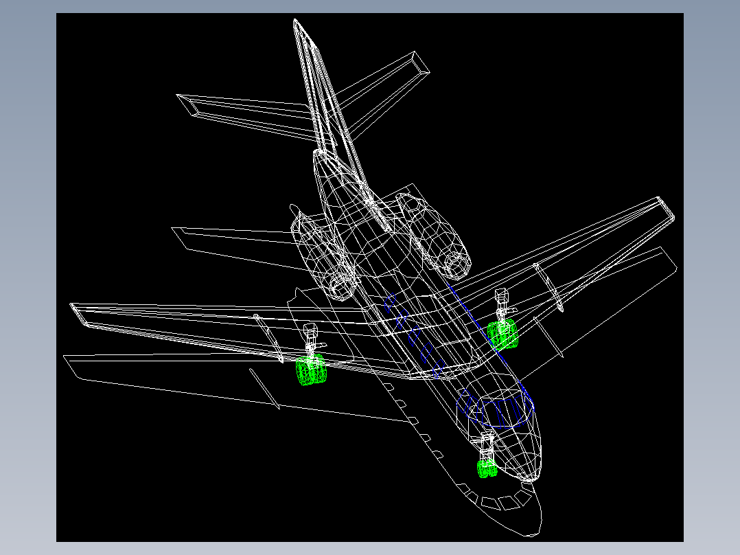 室内家具及植物的维模型十三-Q078