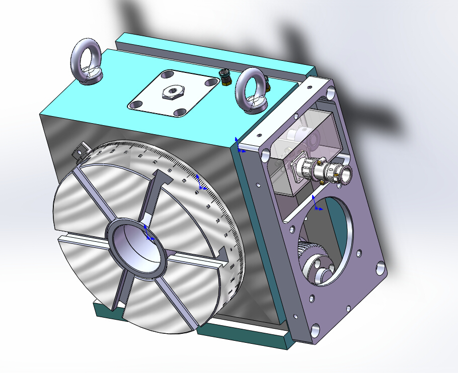 数控分度头3D图纸