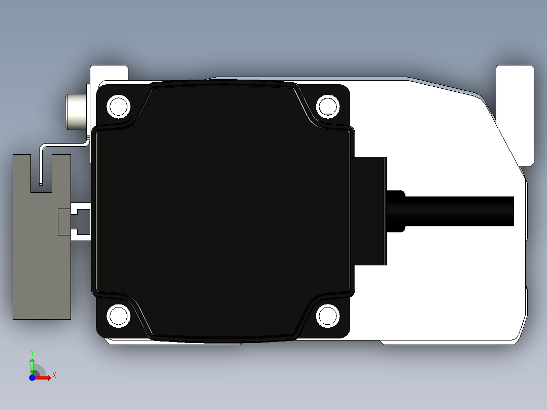 Toyo东佑达直线模组-ETH10-300-BC-200W-C4反前视图