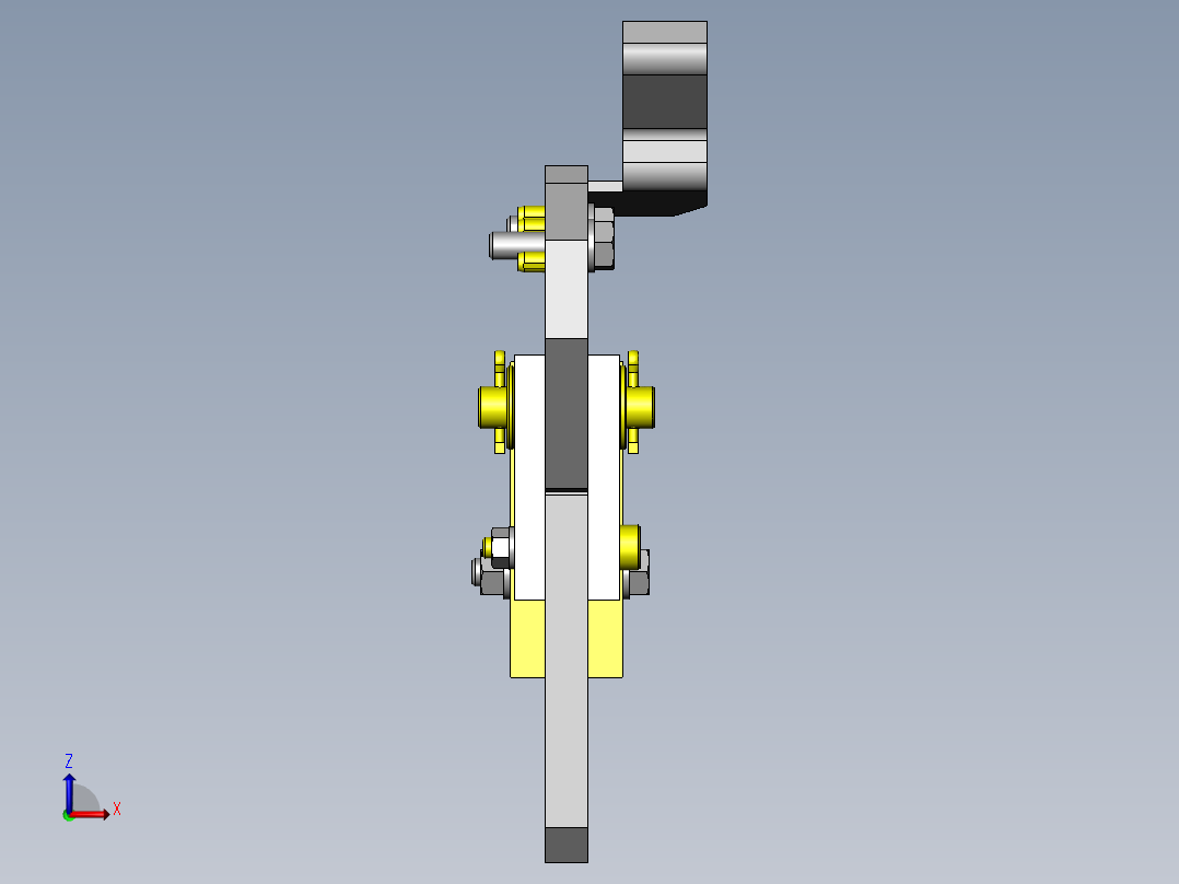 常用机械结构 (370)前视图
