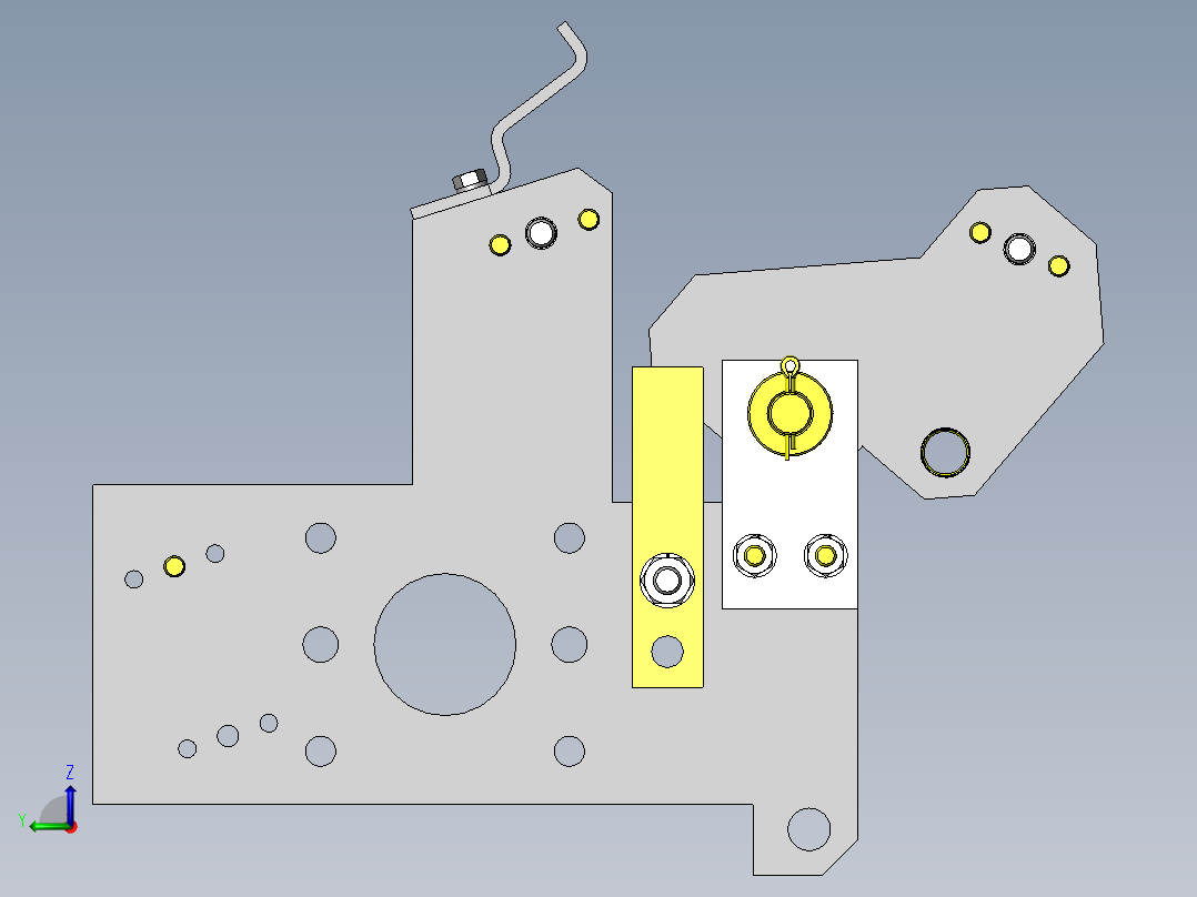常用机械结构 (370)左视图