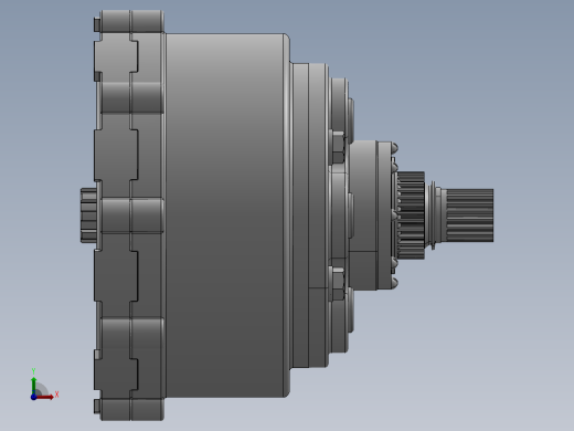 行星齿轮减速机(斯洛伐克大学)3D模型图纸 STP格式
