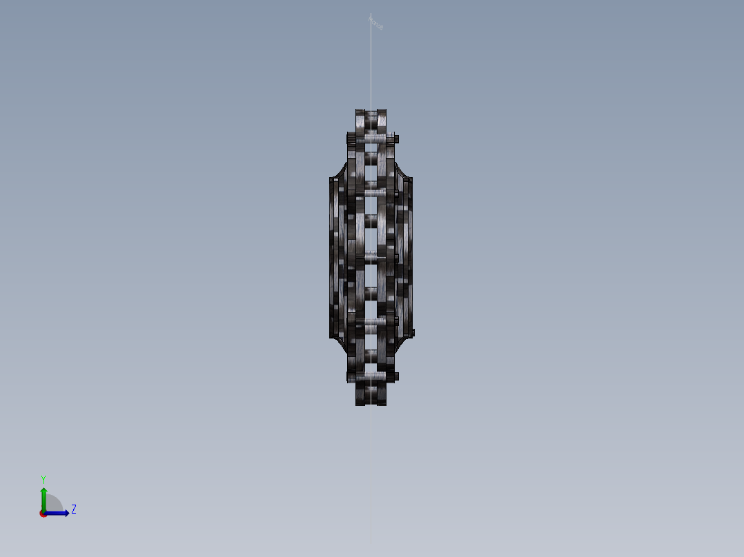 制动盘法拉利左视图
