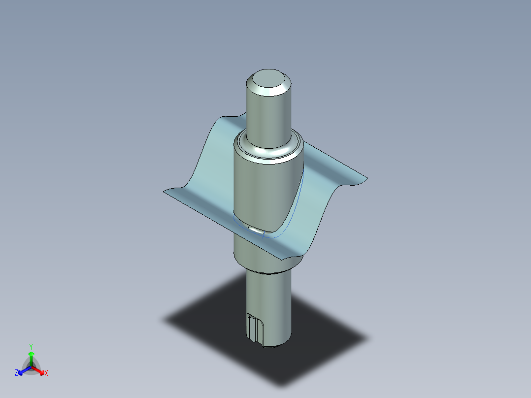 桶形凸轮从动件