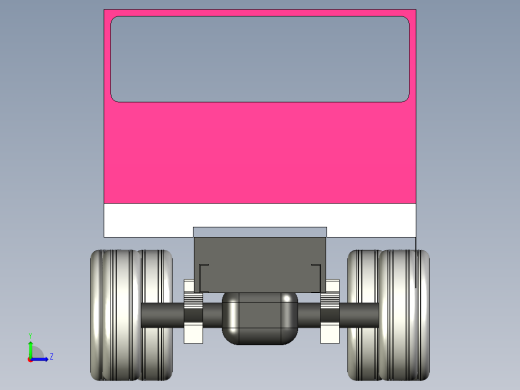 简易卡车底盘左视缩略图