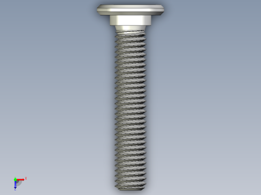 超薄型内六角螺钉-Ultra Low Profile Socket Head Screws 10-32 Thread Size in Long.x_t俯视缩略图