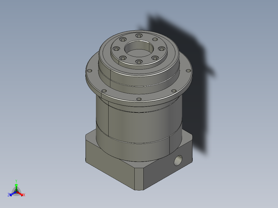 斜齿PHF090-L2 14-50-70-M4.STEP主视图