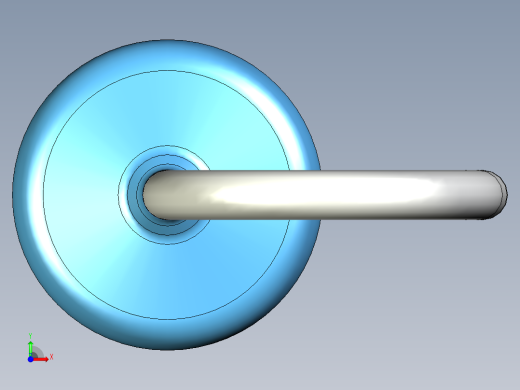 无源元件封装-RES-1W-V-MF前视缩略图