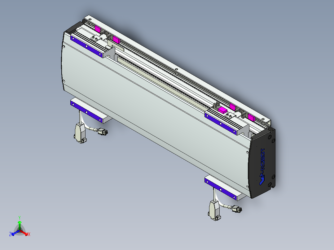 威洛博VL系列3d模型模组2VL17E1Y-S300正等轴测图