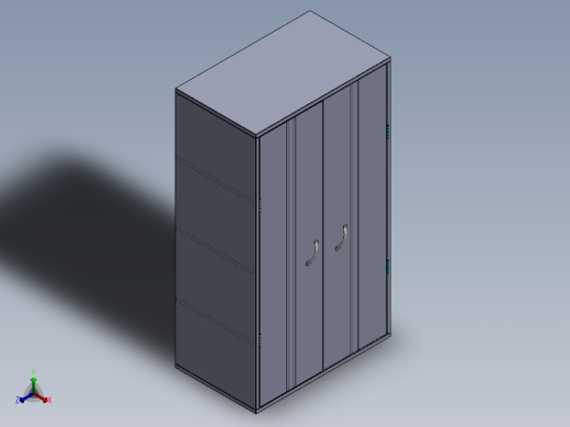 柜子正等轴测缩略图