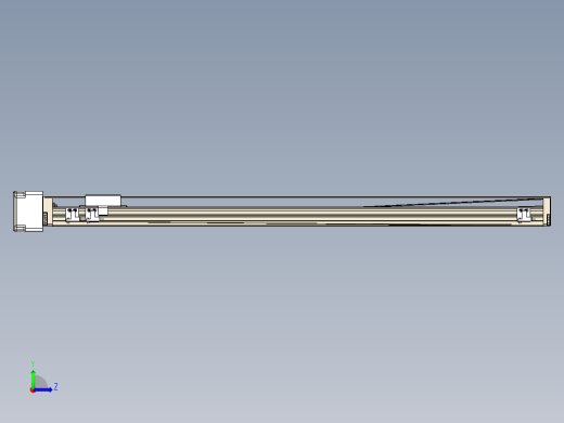 TPA-KNR-60E-1205C-L650A1-MR-H40-N3线性模块铝制底座左视缩略图