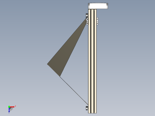 TPA-KNR-60E-1205C-L650A1-MR-H40-N3线性模块铝制底座俯视缩略图