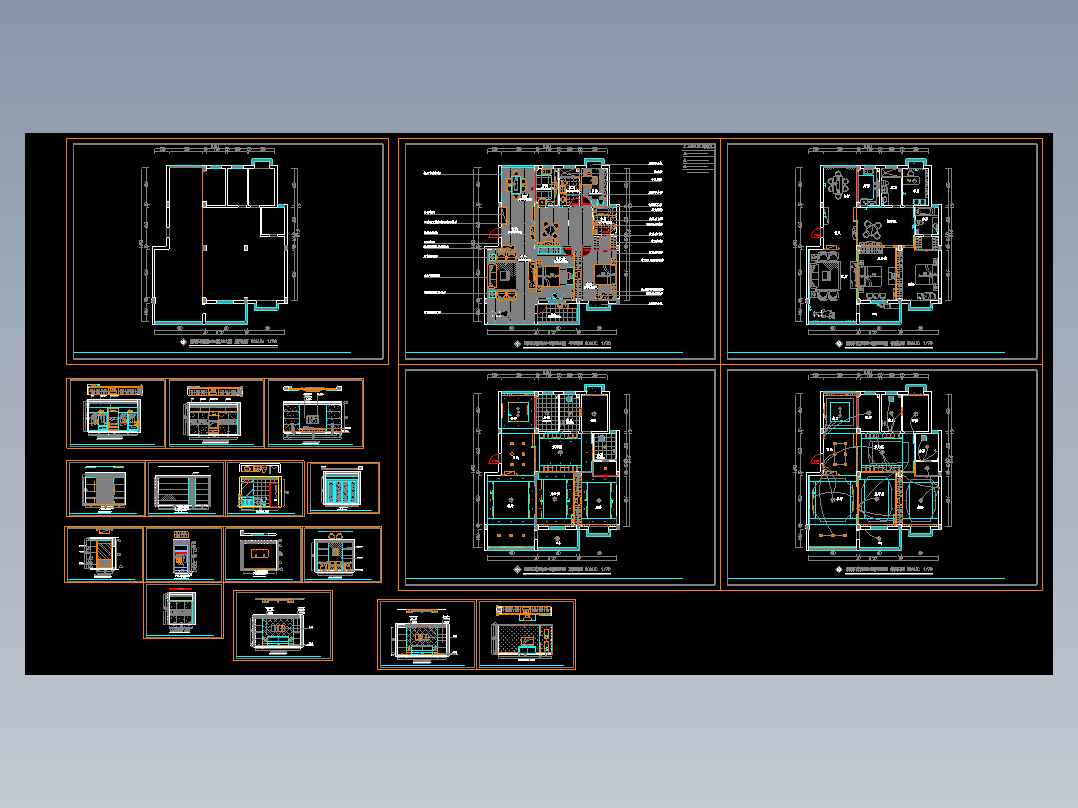 丽都花园设计施工图